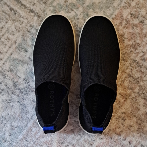 Rothys Black Chelsea Boot Sneakers - Picture 2 of 9